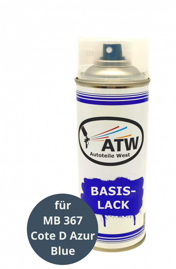 Autolack für MB 367 Cote D Azur Blue Middle Metallic